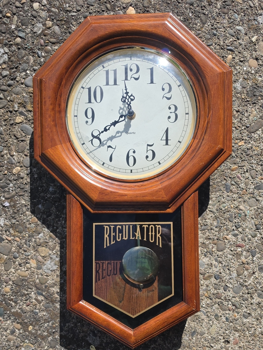 Vintage Regulator Pendulum Wall Clock
